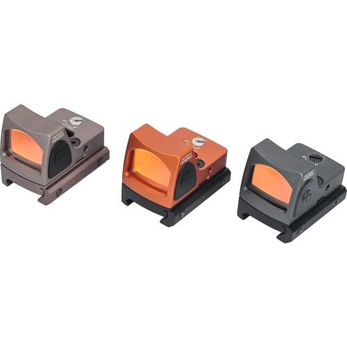 WADSN MINI RMR Type 2 Red Dot Sight Collimator Ajustable LED Hunting Glock Riflescope AK Reflex Sight Fit Picatinny Weaver Rail