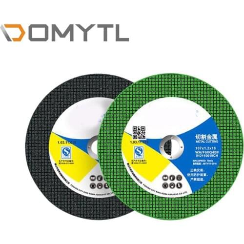 10pcs Stainless Steel Metal Resin Double Mesh Cutting Blade Angle Grinder Ultra-Thin 107mm 125mm Grinding Wheel Slice