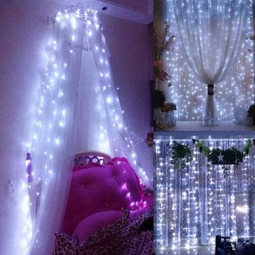 3x3/3x1m LED Garland Holiday String Lights For Christmas/Wedding/Party/Curtain/Garden/Home Decoration