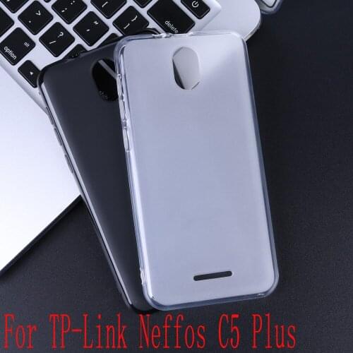 For TP-Link Neffos C5 Plus Case TP-Link Neffos C5 Plus 5.34" Silicone Soft Tpu Back Cover Phone Cases For Neffos C5Plus COVER