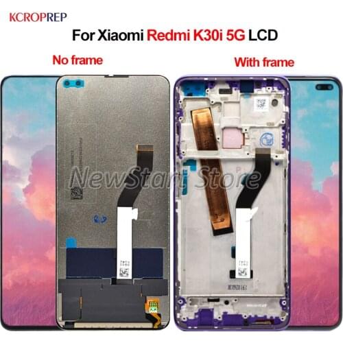 For Xiaomi Redmi K30i 5G LCD Display Touch Screen Digitizer Assembly Replacement Accessory Parts For Redmi K30i lcd 100% Tested