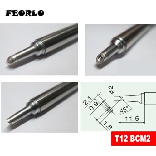 T12 BMC2 BCM3 Electric Soldering Iron for Weller WSP80 Solder tip Station Iron Tip WSD81 FE75 MPR80 Soldering Station