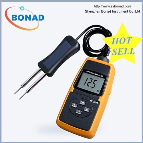 Hot sell! MD7820 High Quality Wood Temperature and Moisture Meter with 2 pins