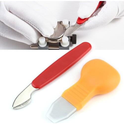 Professional watch tools 2pc Watch Case Opener Knife Watchmaker Jewelry Repair Pry Open Dial Tools watch opener for Watchmaker