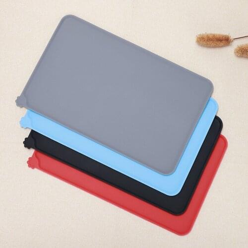 Pet Pad Silicone Pet Pad Bite Resistant Food Pad Silicone Dog Paw Pad Cat and Dog Pet Dining Pad