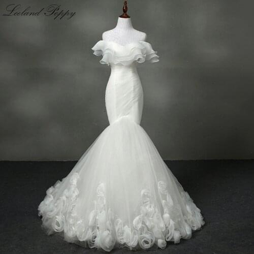 Mermaid Silhouette Wedding Dresses LCELAND POPPY China
