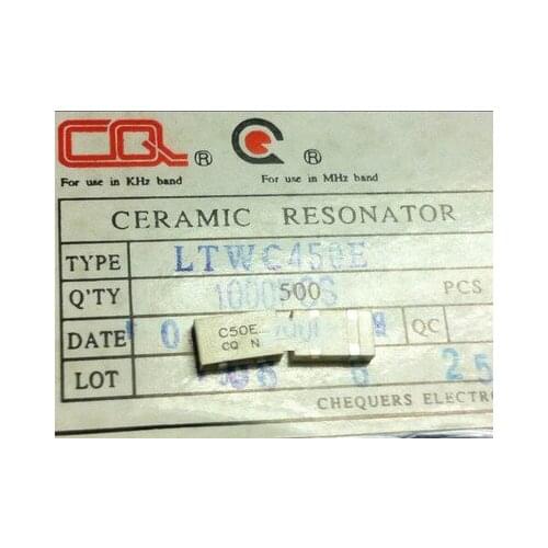 50PCS Original spot LTWC450E 450KHZ SMD 4foot Intercom filter