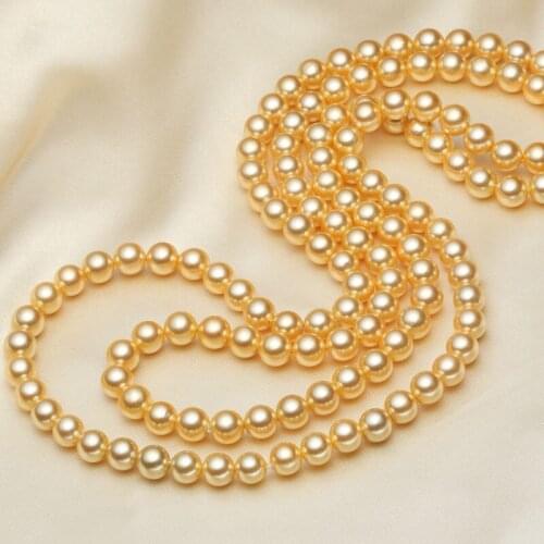Fashion Classic Multiple Ways To Wear 120CM Chain Imitation Pearl Necklace High Quality Long Necklace For Women New Year Gift