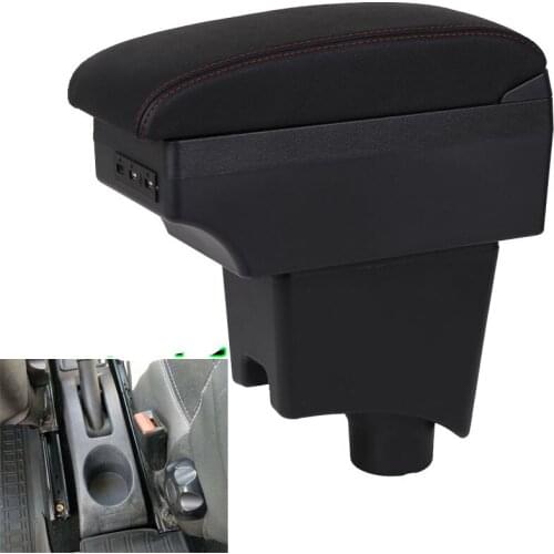 For Renault Sandero Armrest Box Sandero1-2 Universal Car Central Armrest Storage Box modification accessories
