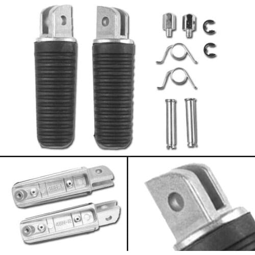 Front Footrest Foot Pegs For Yamaha XJ 900S FJR1300 FZ1 FZ6 FZ6R YZF 1000 R1 FZS 600 1998-2004