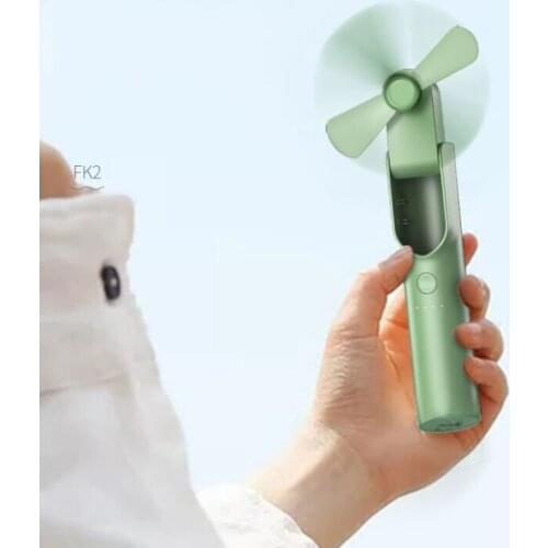 Portable Fan USB Rechargeable with Power Bank 4800mAh Handheld Mini Fan Air Cooling Cooler Fans For Travel Outdoor Home