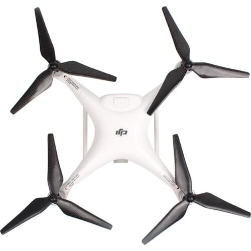 2 pairs 9450S Full Carbon Fiber Propellers Self-tightening Props with Propeller Mounts for DJI Phantom 4/ PRO/ ADVANCED+v