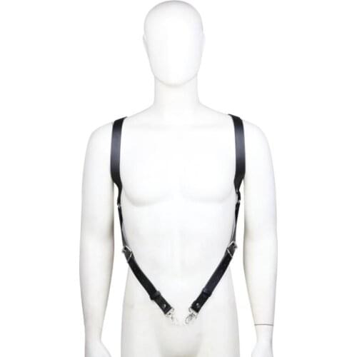 Sexy underwear mens X-shaped strap uniform temptation nightclub performance bondage tied sexy chest strap