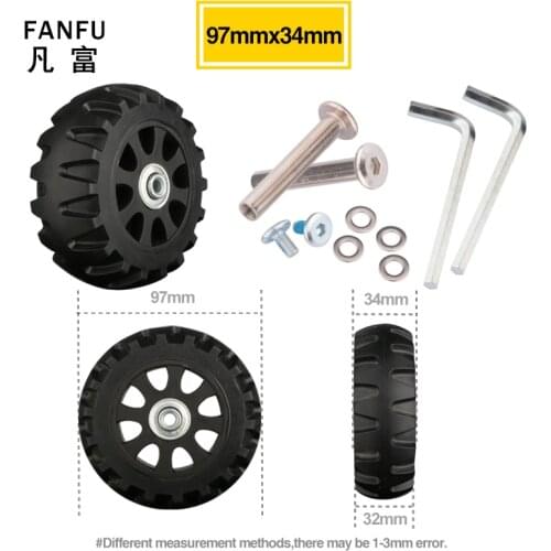 Replacement Suitcase Wheels Repair Parts for Luggage 360 Spinner Upright Mute High Quality Wheels for Suitcases 1 PCS 2 wheels