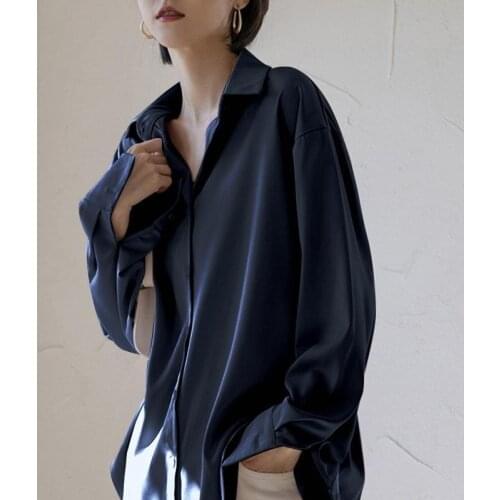 XEJ Womens Silk Shirts