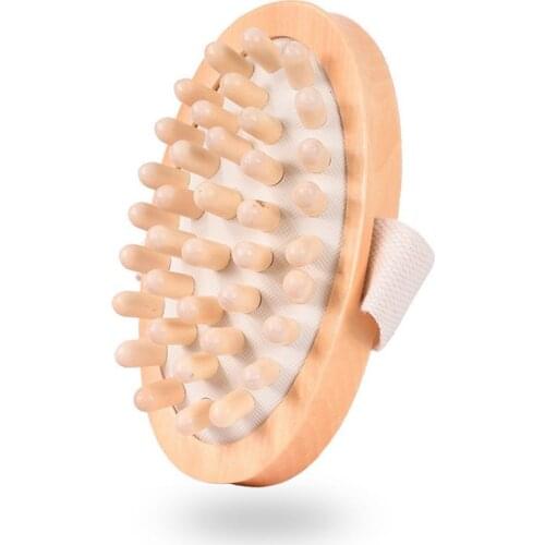 1PC High Quality Hand-Held Wooden Body Brush Foot Massager Hot Sale Cellulite Reduction Relieve Tense Muscles New