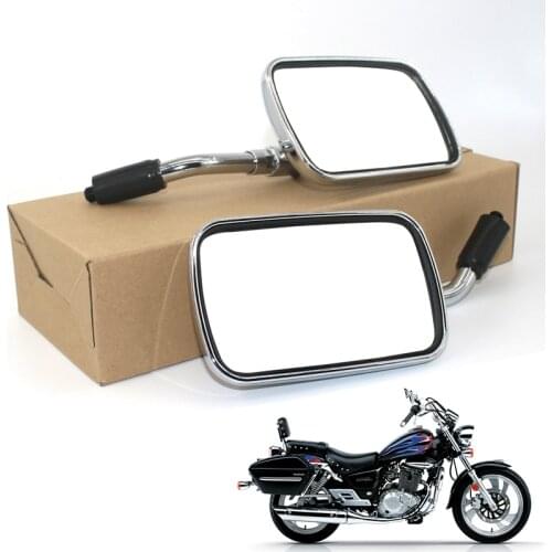 10mm Universal Motorcycle Rearview Mirrors,For SUZUKI Haojue GZ150-A GZ150-E,Scooter Rear View Mirrors Back Side