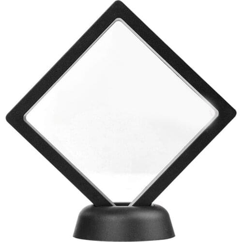 10 pcs Coin Display stand for 3D Floating Frame Display Holder with Stands for Challenge Coins, Antique, Medal,Jewelry