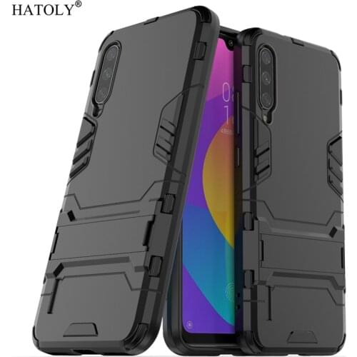 For Cover Xiaomi Mi CC9E Case Armor Silicone Hard PC Back Cover For Xiaomi Mi CC9E Shockproof Phone Bumper Case Fundas Mi CC9E