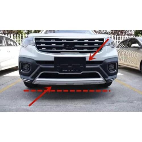 For Kia Sportage R 2011-2019 ABS Engineering Plastics front and rear bumpers anti-scratch protection car accessories