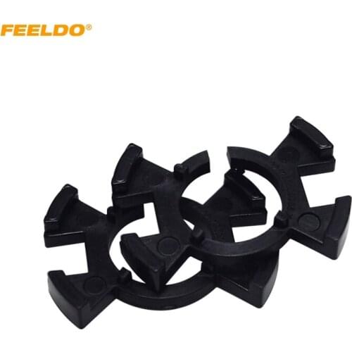 FEELDO 2Pcs Car LED Headlight Bulbs Holder H1 Adapter Base Connector For Honda CR-V/Odyssey/Acura #AM5532