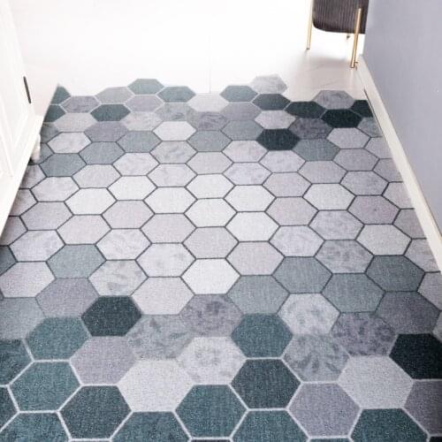 Hot Sale Mats Carpet Anti-slip Dust-proof Doormat PVC Silk Loop Household Mats Carpet Cuttable Custom Entrance Hallway Doormat