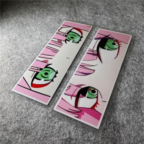 Classic Anime Beauty Peeping Eyes Sticker Car Styling and Decals Auto Guitar Laptop Case Decorate Stickers