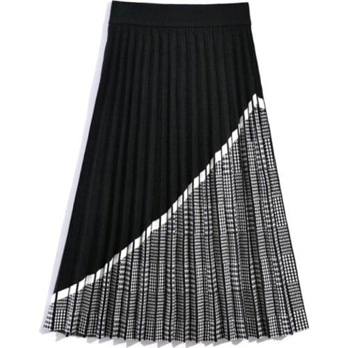 Женские вязаные юбки LAUZUOLA China At AliExpress