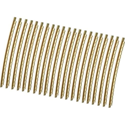 21Pc Folk/Acoustic Guitar Fret Wire Fretwire Set 2mm Brass for Guitar Parts
