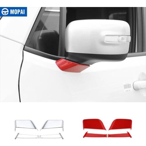 MOPAI Car Exterior Rearview Mirror Base Decoration Cover ABS Stickers Accessories for Jeep Renegade 2015 Up Car Styling