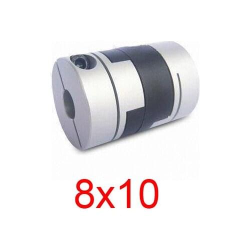 New 8x10 8mm 10mm double slider coupling,oldham type shaft flexible coupling,Servo motor stepper clamp type coupler D20 L33