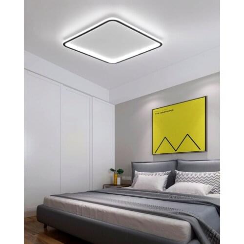 2021 new modern square simple LED ceiling lamp bedroom living room ceiling lamp hotel modern lighting lamp