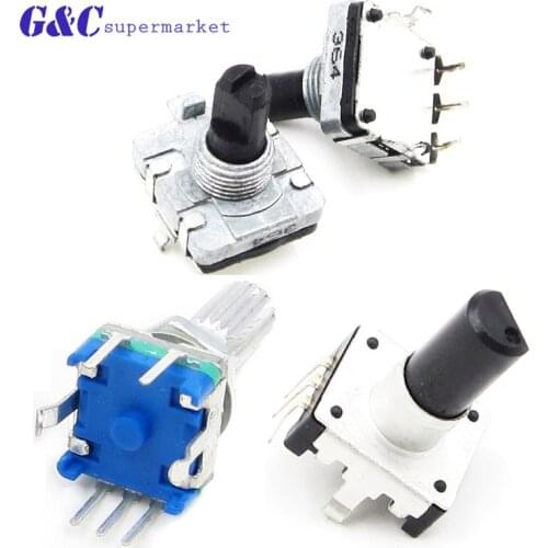 2pcs rotary encoder coding switch /EC11 EC12 EC16 / digital potentiometer with switch