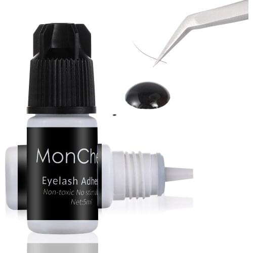 Professinoal Fast Drying Individual Eyelash Extension Lash Glue Long Lasting Non-odor Strong Adhesiver Lash Extension Tools