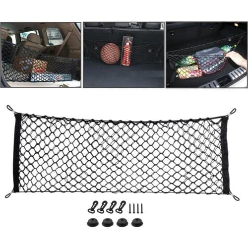 Universal Car Rear Trunk Boot Organizer Pocket Cargo Net Mesh Storage Car Receive Arrange Net Car Trunk Net