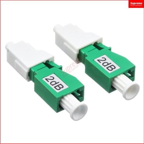 10pcs LC/APC Fiber Attenuator Female To Male Plug Type 3 5 7 10 dB FTTH Fiber Optic Attenuator