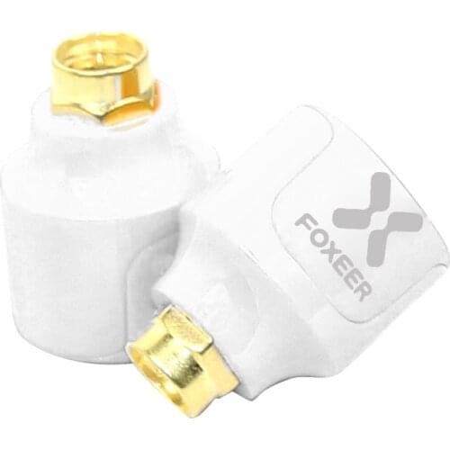 2 PCS Foxeer Stubby Antenna 5.8G 2.3Dbi SMA-RHCP FPV SMA Micro Mushroom Receiver Antenna for FPV Racing Drone