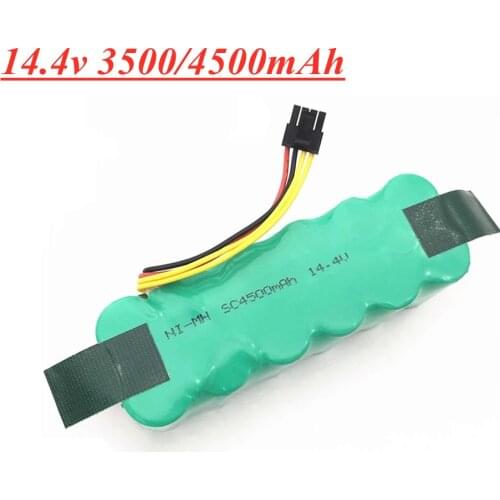 14.4V 3500mAh 4500mAh NI-MH for panda X500 Battery for Dibea X500 X580 X900 Vacuum Cleaner for Ecovacs Mirror CR120 battery