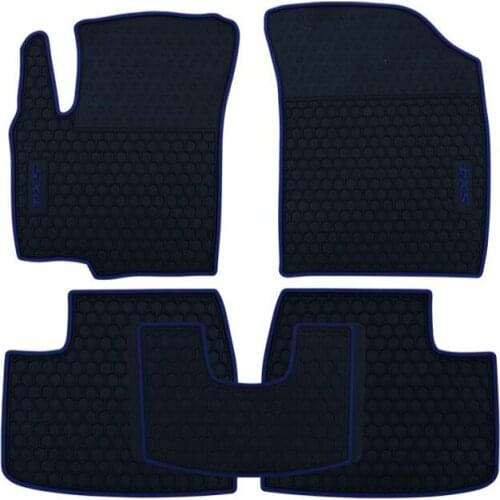 Car Rubber Feet Pads Floor Mat Non-Slip Mats Feet Rugs For Suzuki SX4 2006 2007 2008 2009 2010 2011 2012 2013~Up Left Hand Drive