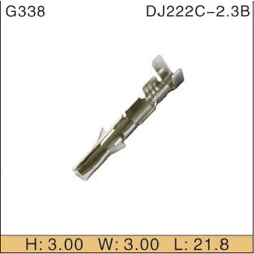 Free shipping 1000pcs Car Electronics & Motorcycle Accessories & Parts G338 male terminal connector