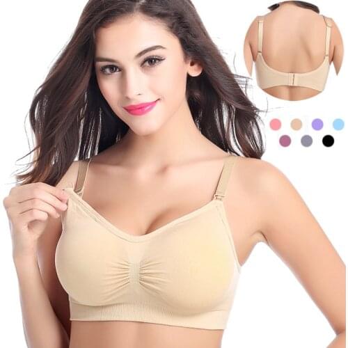 Nursing Bra Maternity Clothes For Pregnant Women Pregnancy Maternity Bra Breastfeeding Lactation Maternal Underwear Things Bras