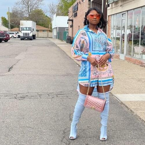 FELYNG Fashionable Shirt Dresses