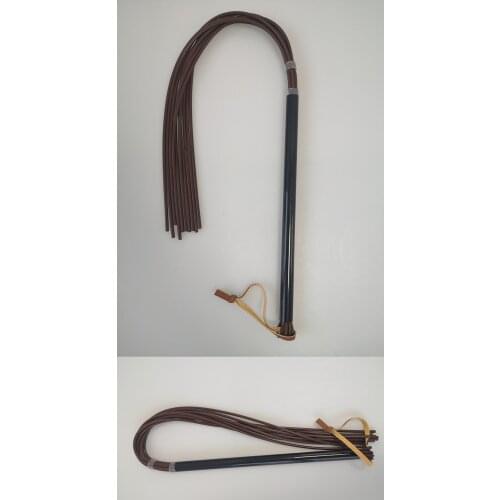 Self Defense Handmade Rubber Whip High Quality Elastic Whip Riding Training Whip Outdoor Anti-wolf Personal Safety Tool