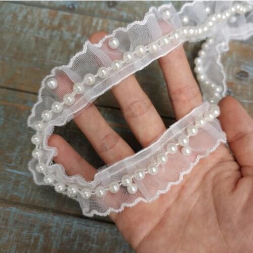 1 Meter Green Exquisite Elastic Lace Trim High Quality Stretch Lace Fabric DIY Craft Sewing Supplies Dress Clothing Accessories