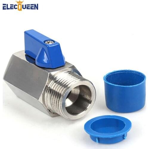 New Mini Brass Ball Valve,1/2" Female NPT to 1/2"FPT, Beer brewing Air Compressor Control For Air Oil Water