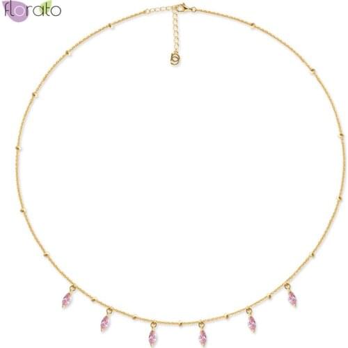 925 Silver Bohemian Style Necklace Exquisite Fashion Jewelry For Women Noble And Elegant Necklace Wedding Ceremony Birthday Gift