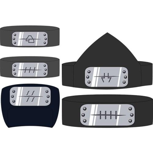 Anime BORUTO Original Headband Bandage Kakashi Sasuke Minato Hinata Sakura Jiraiy Pain Hidan Konan Cosplay Headwear Accessories