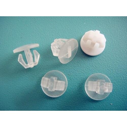 PP and PC 6*5.3 LED PCB Board Hole inserting fastening Plastic rivet,LED Lighting Aluminum PCB base board clip PP PC clamp