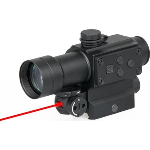 PPT Hunting 1x30 Red Green Dot Sight with Red Laser Red Dot Scope for Hunting Shooting gs2-0108