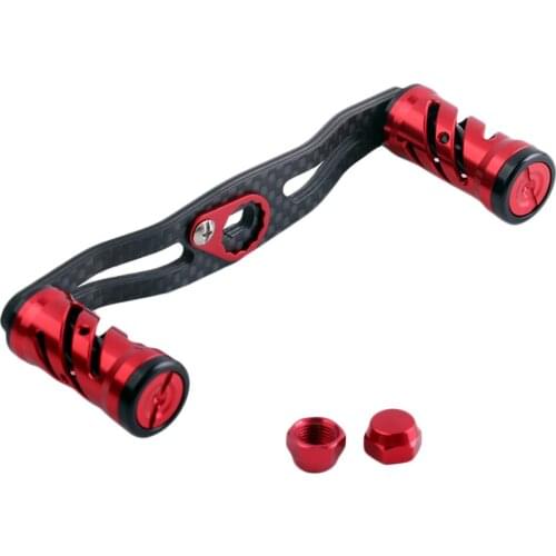 Aluminum Alloy Fishing Reel Handle Double Knobs Baitcasting Reel Replacement Fishing Tools